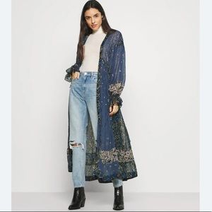 Free People Samira Maxi Top Kimono